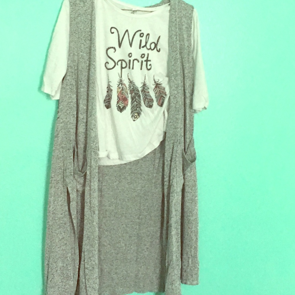 Shirt and vest