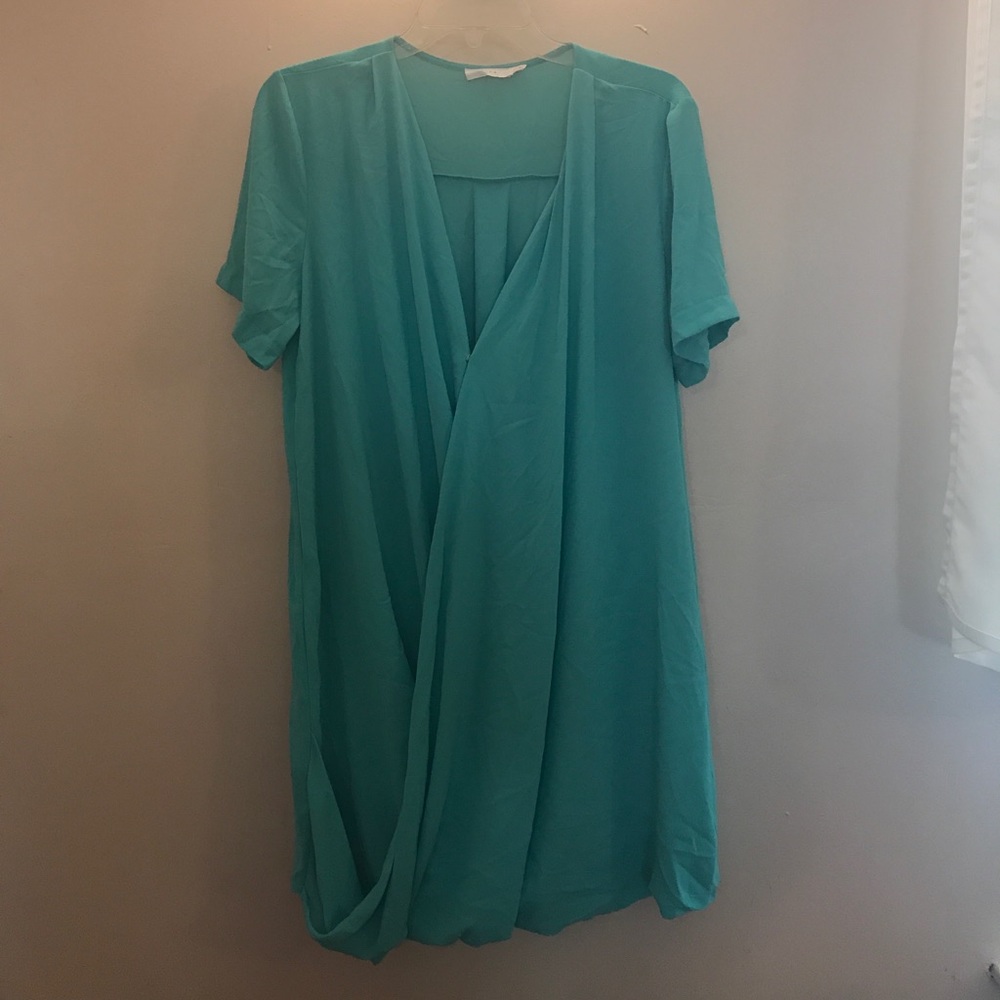 Turquoise blouse