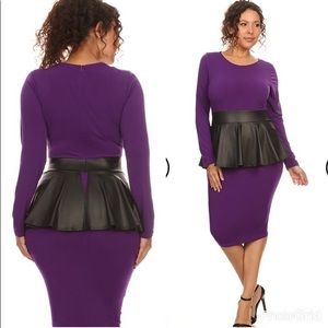 Peplum Dress SOLD OUT