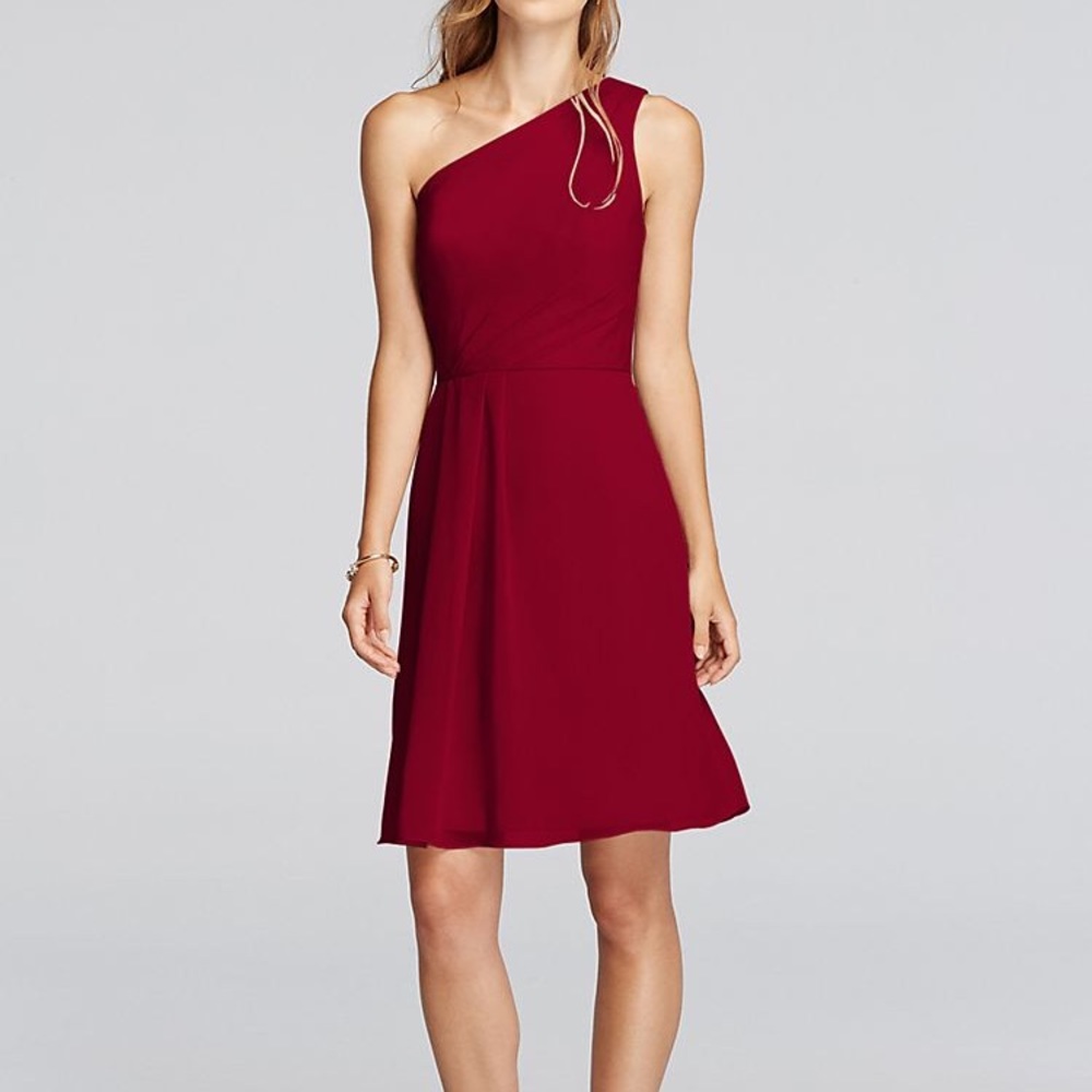 Davids Bridal Chiffon Bridesmaid Dress
