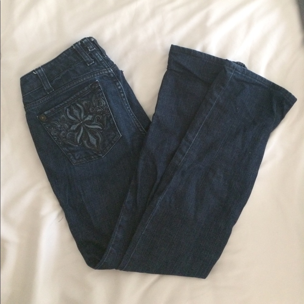 J&Company bootcut dark wash jeans. Size 27.