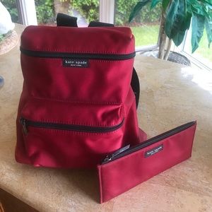 Vintage Kate Spade Mini Backpack & Pencil Case!