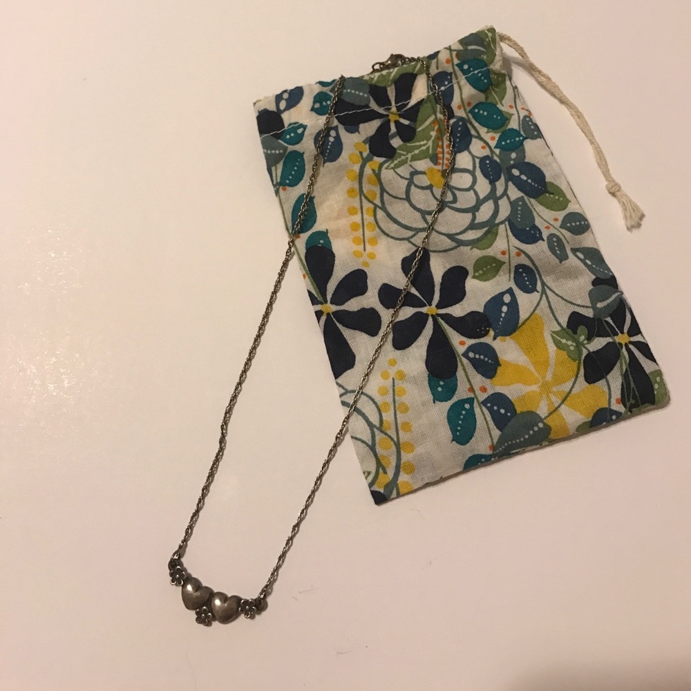Retired James Avery hearts necklace