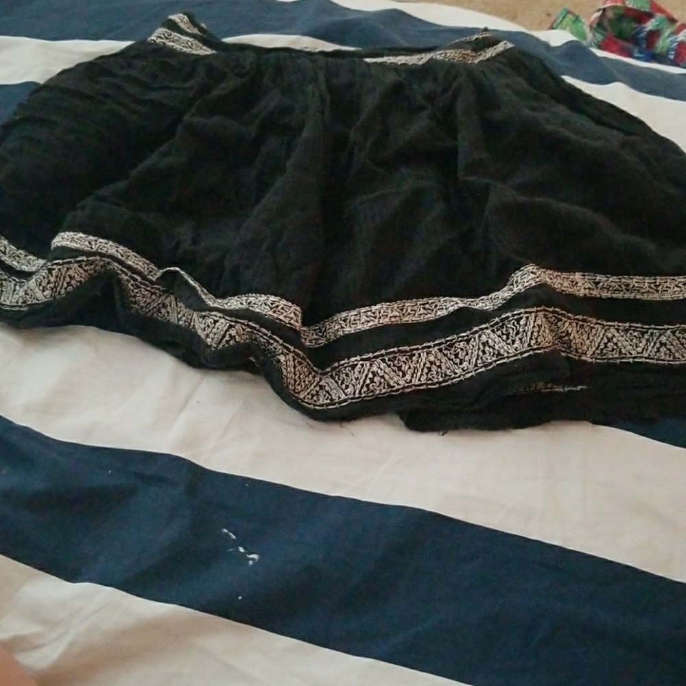 Black skirt
