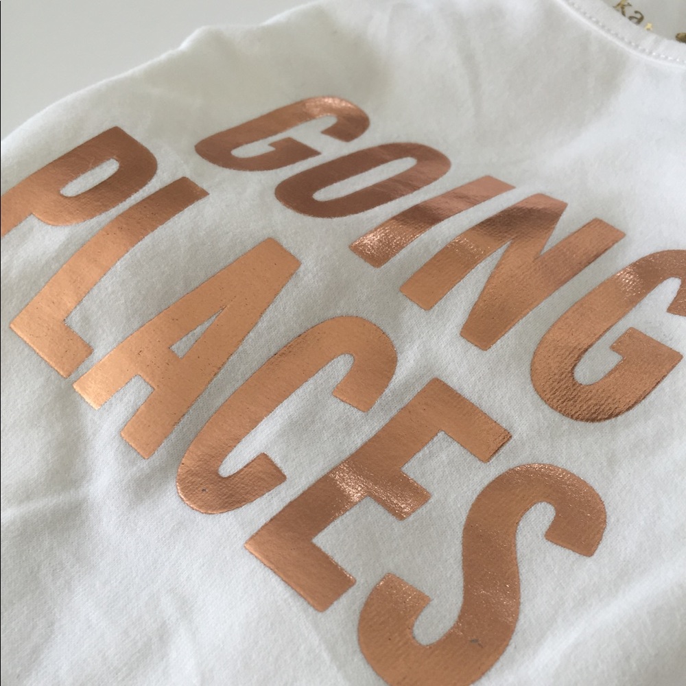 🆕  HP 🎉KATE SPADE 'Going Places' T-shirt - Picture 4 of 4