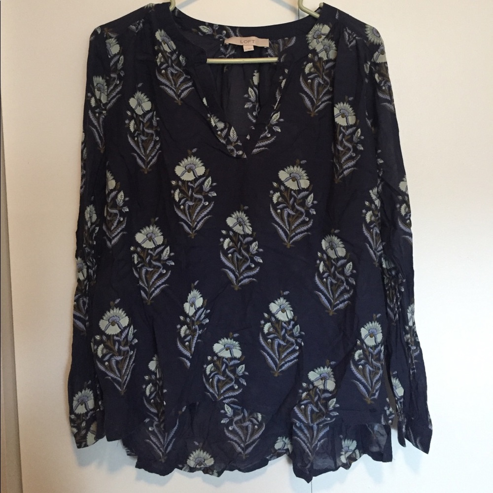 Loft Floral Blouse