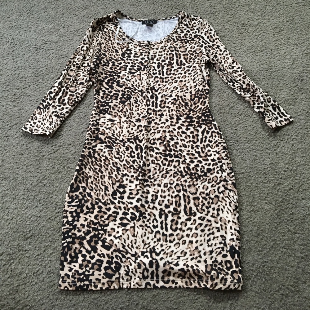 Leopard Print Bodycon Dress