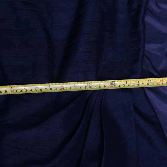 Vintage Black Formal Holiday Dress Crepe M/L - Picture 7 of 8