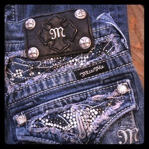 Miss Me jeans. Size 0/ 24. Boot cut