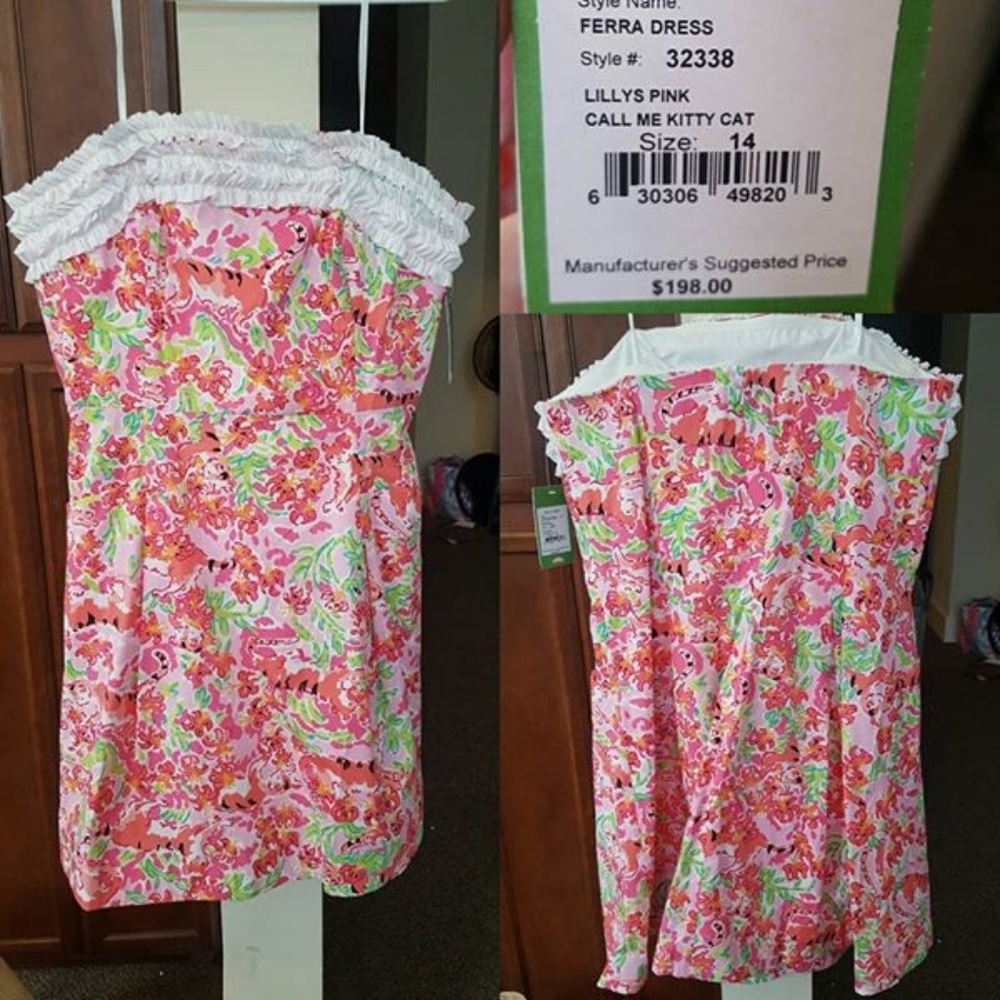 NET Lilly Pulitzer Strapless Dress