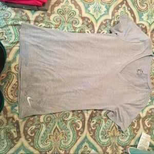 Nike Dri Fit grayish-blue shirt