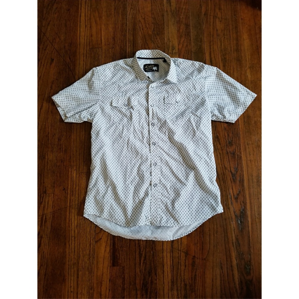 Paisley Print Button up
