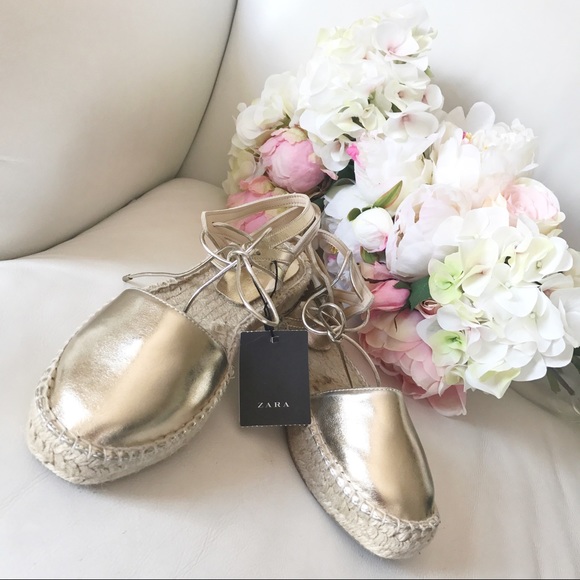 Zara Shoes - Zara Lace Espadrille