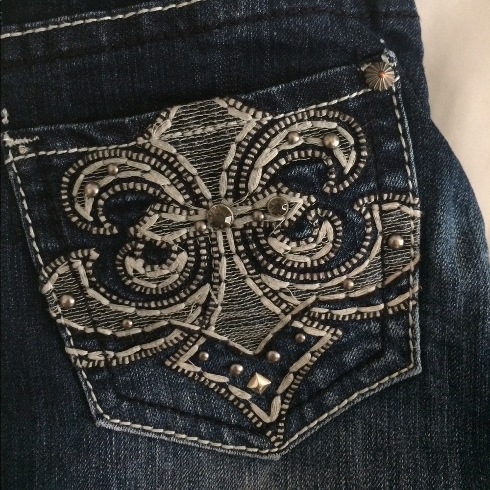 Red Camel dark straight leg jeans - Picture 2 of 3