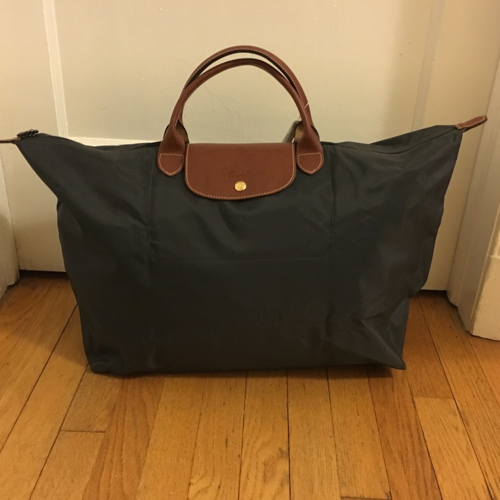 Longchamp Le Pliage Short Handles Large Travel Bag