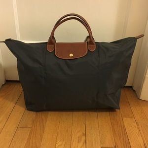 Longchamp Le Pliage Short Handles Large Travel Bag