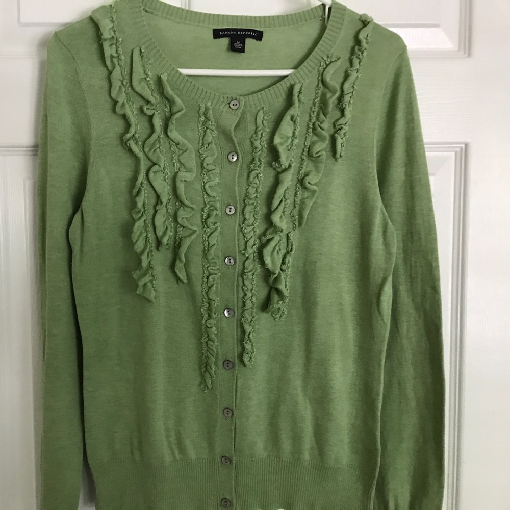 Spring Green Sweater
