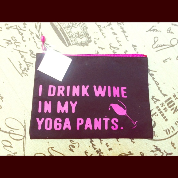 I drink 🍷 WINE 🍷 in my Yoga Pants! - Picture 1 of 5