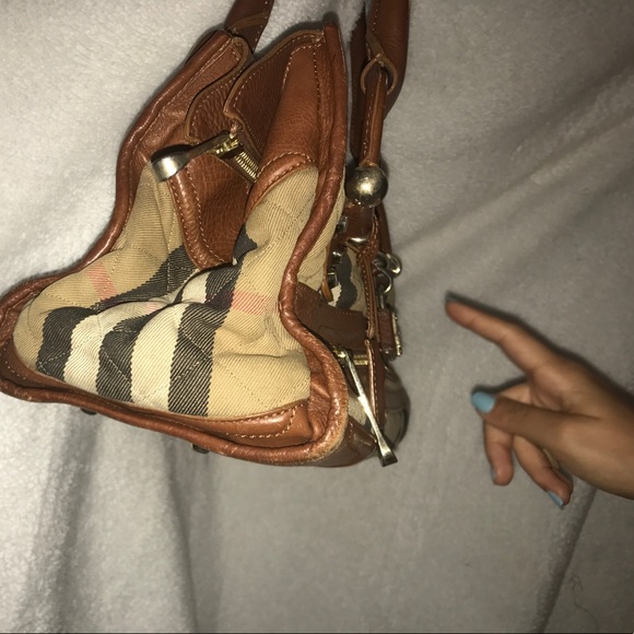 Red Burberry Purse - Picture 2 of 5