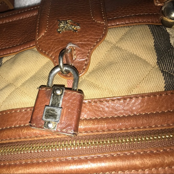 Red Burberry Purse - Picture 3 of 5