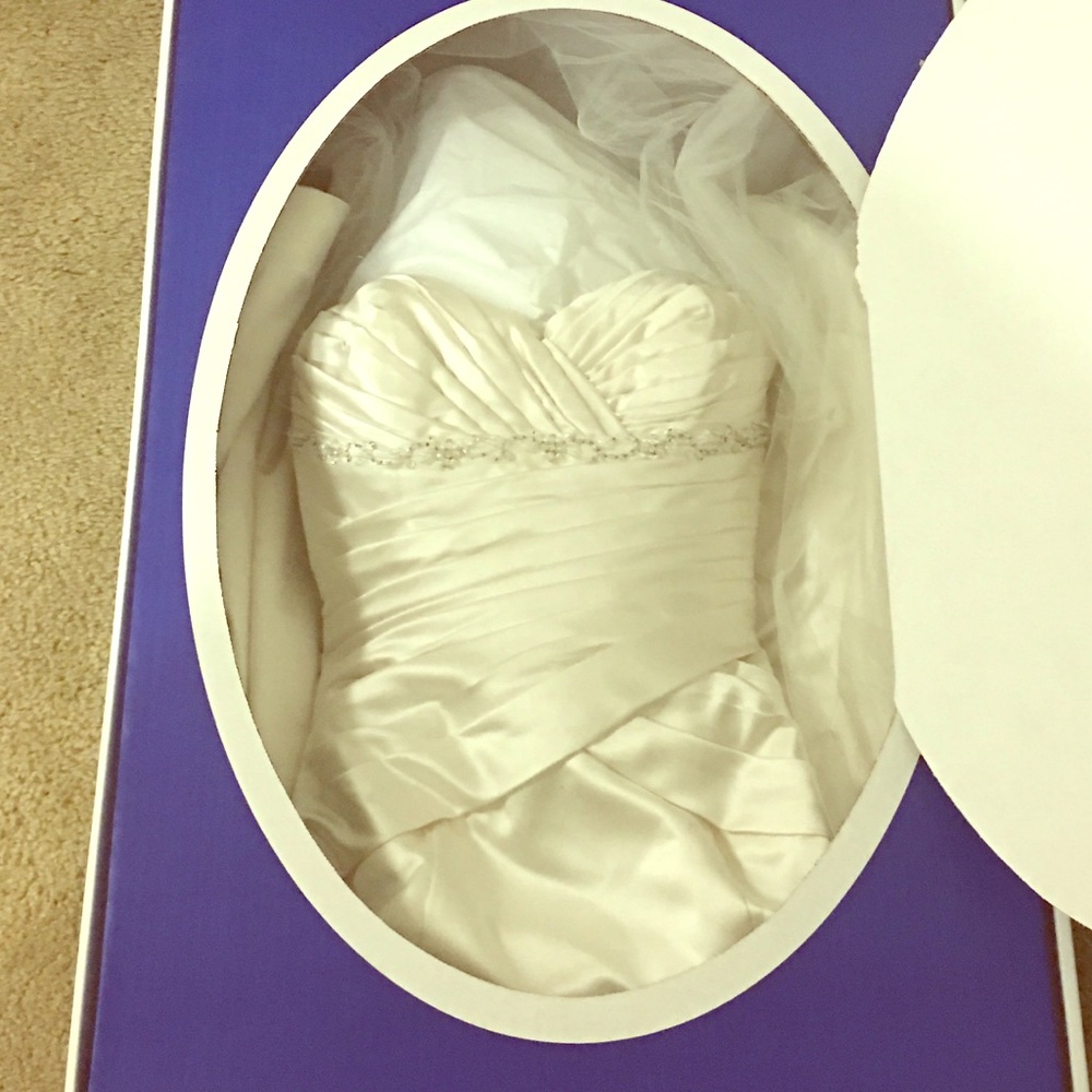 Wedding gown by Demetrios