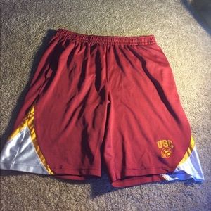 USC basketball shorts
