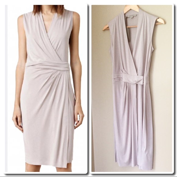 ALL SAINTS Novi Dress in Ash - Picture 4 of 5