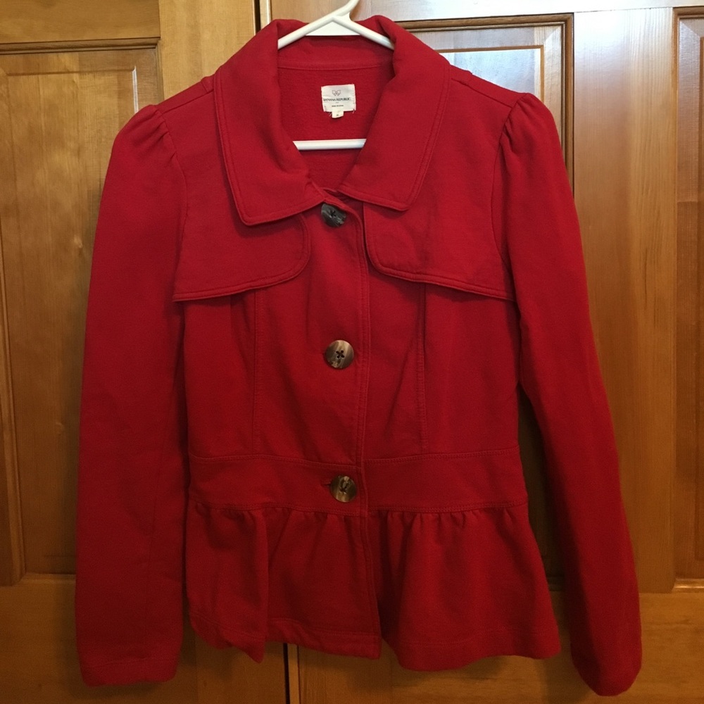 Red blazer