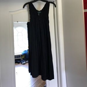 Black cover up dress