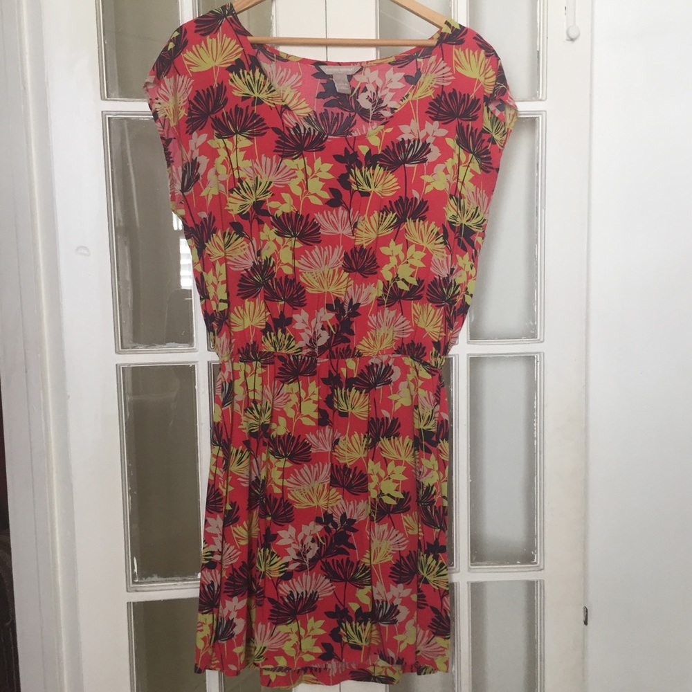 Tropical Banana Republic Dress