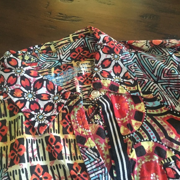 Creme Fraiche luxury resort wear Melissa shirt - Picture 2 of 6