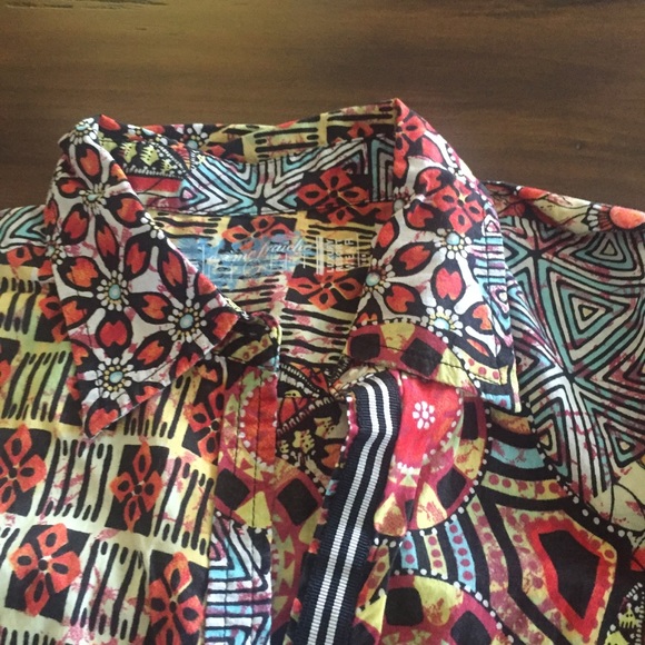 Creme Fraiche luxury resort wear Melissa shirt - Picture 5 of 6