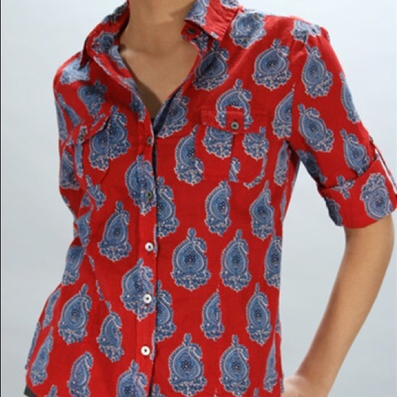 Creme Fraiche luxury resort wear Melissa shirt - Picture 6 of 6