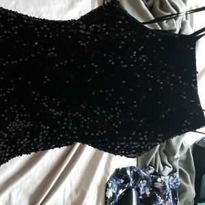 Black sequin Express dress