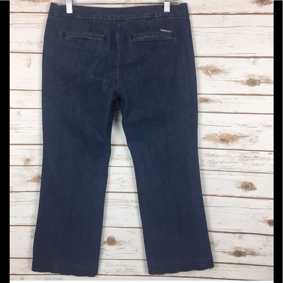 Micheal Kors Women's Cropped Capri Jeans Sz 8P - Picture 5 of 7