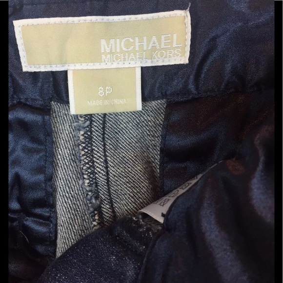 Micheal Kors Women's Cropped Capri Jeans Sz 8P - Picture 7 of 7