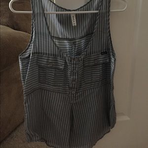 Striped RVCA tank