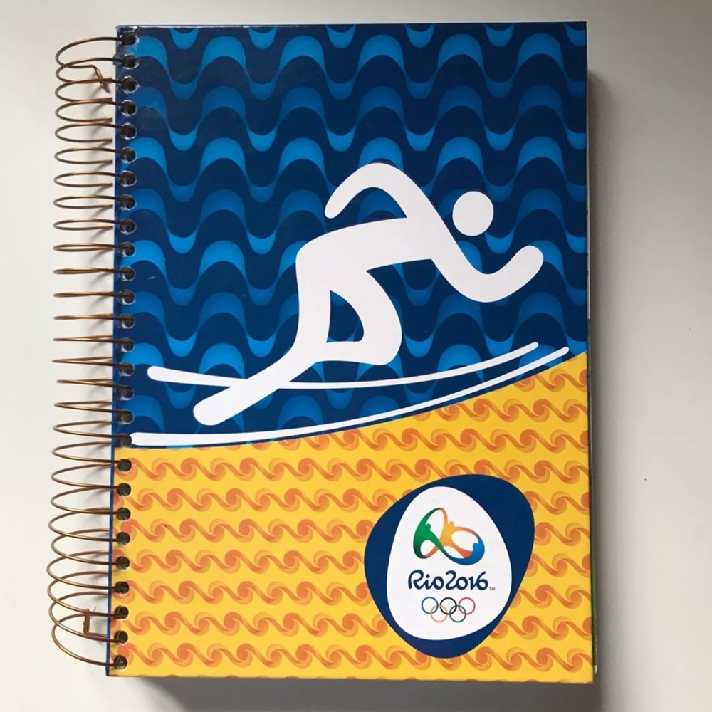 ❌sold❌ Rio Olympics spiral notebook