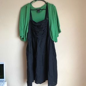 Black Summer Empire Dress