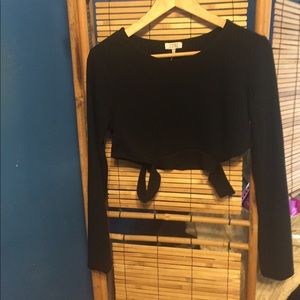 Long Sleeve Crop Top