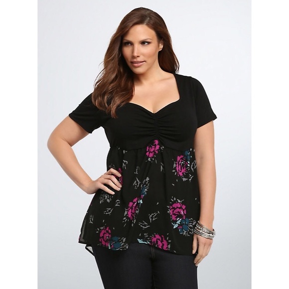 torrid Tops - 🆕 Torrid Floral Print Babydoll Top 💕