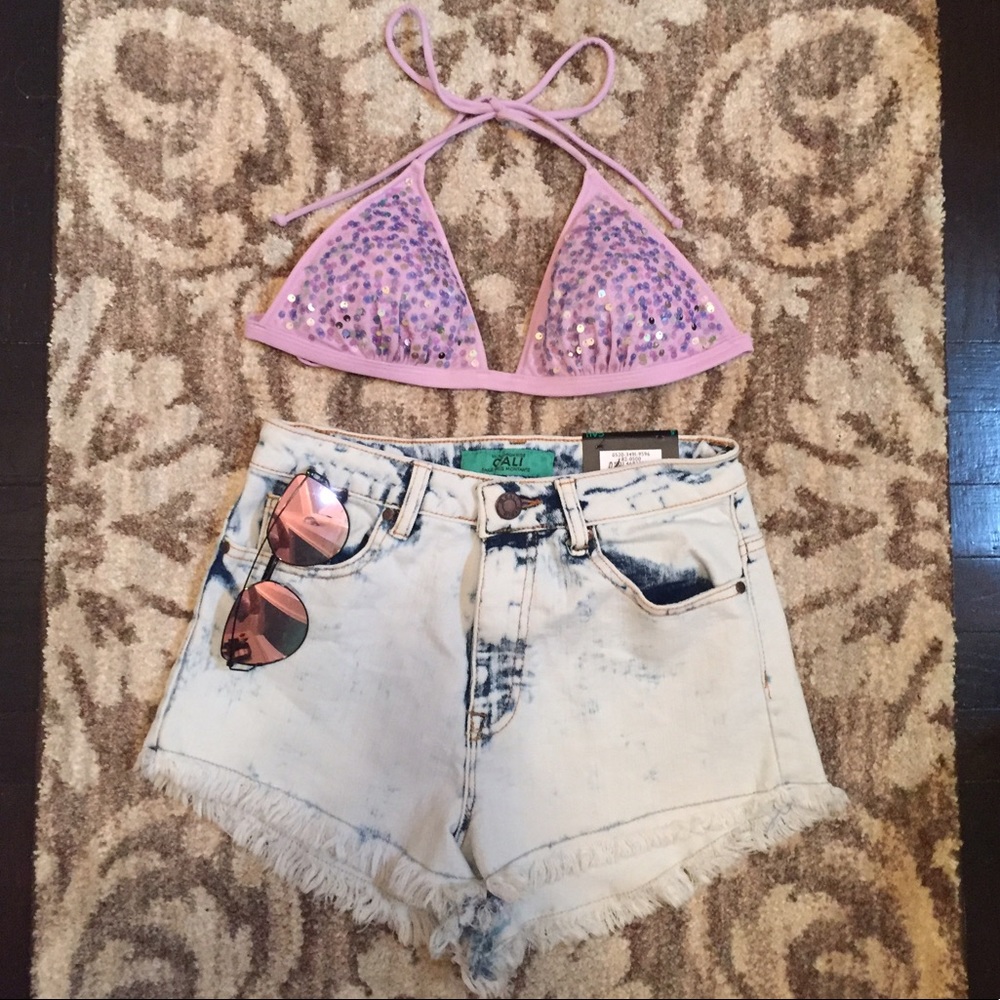 NWT High Waisted Shorts, Size 5