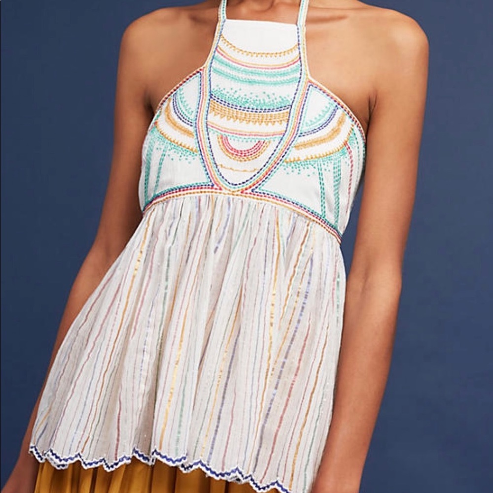 Halter Top From Anthropologie