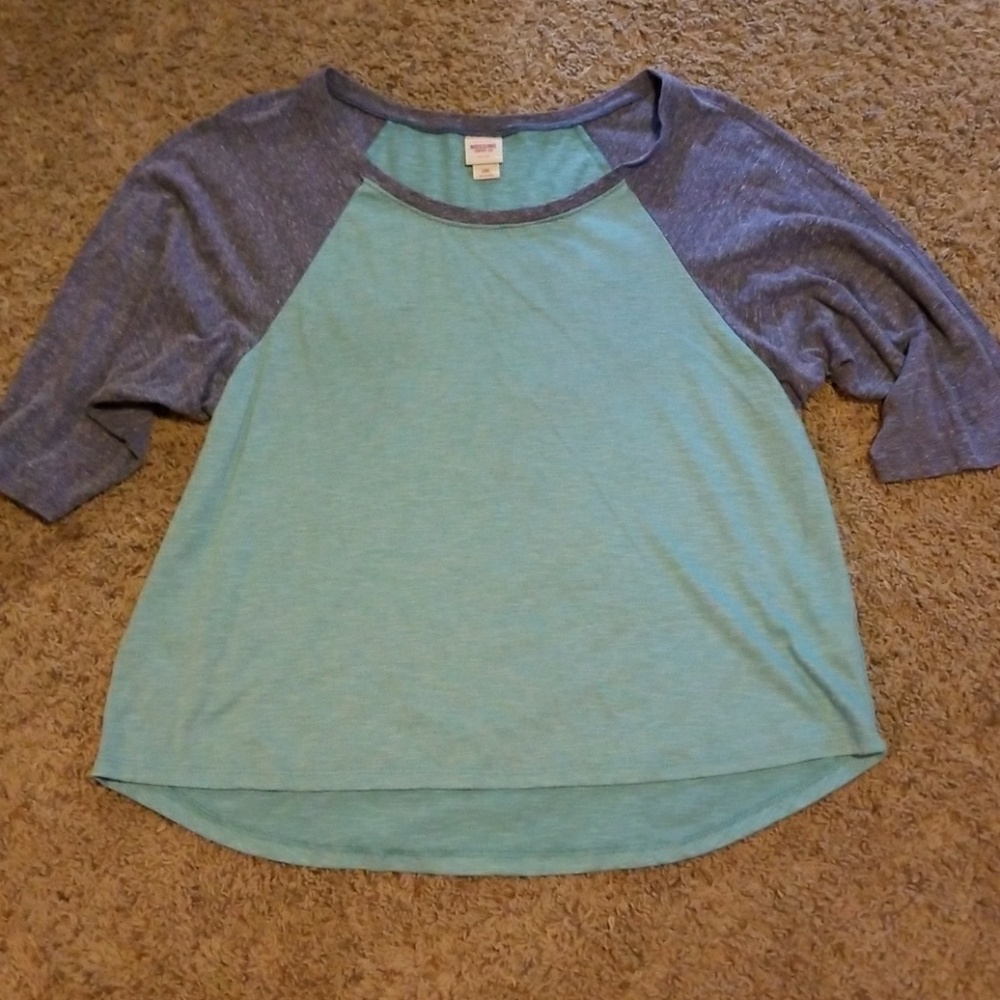 XL Mossimo baseball tee