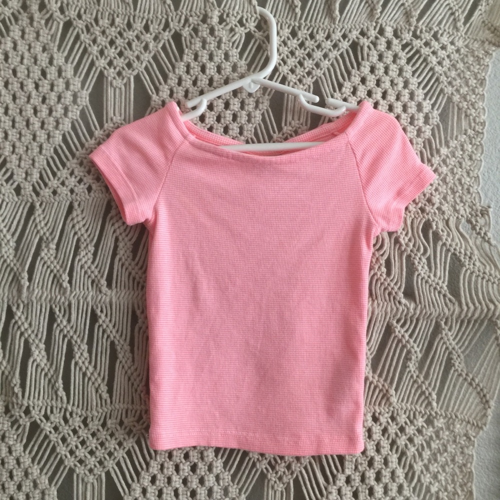 Zara girls stretchy top
