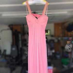 Light pink formal gown