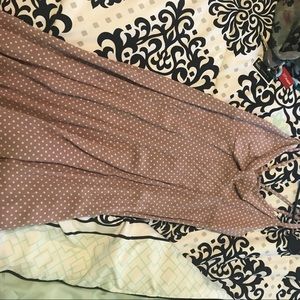 Pink Polka Dot Dress