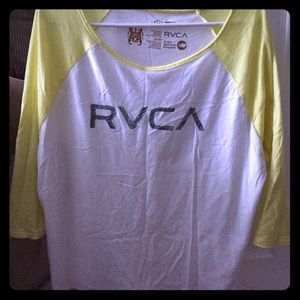 RVCA baseball tee