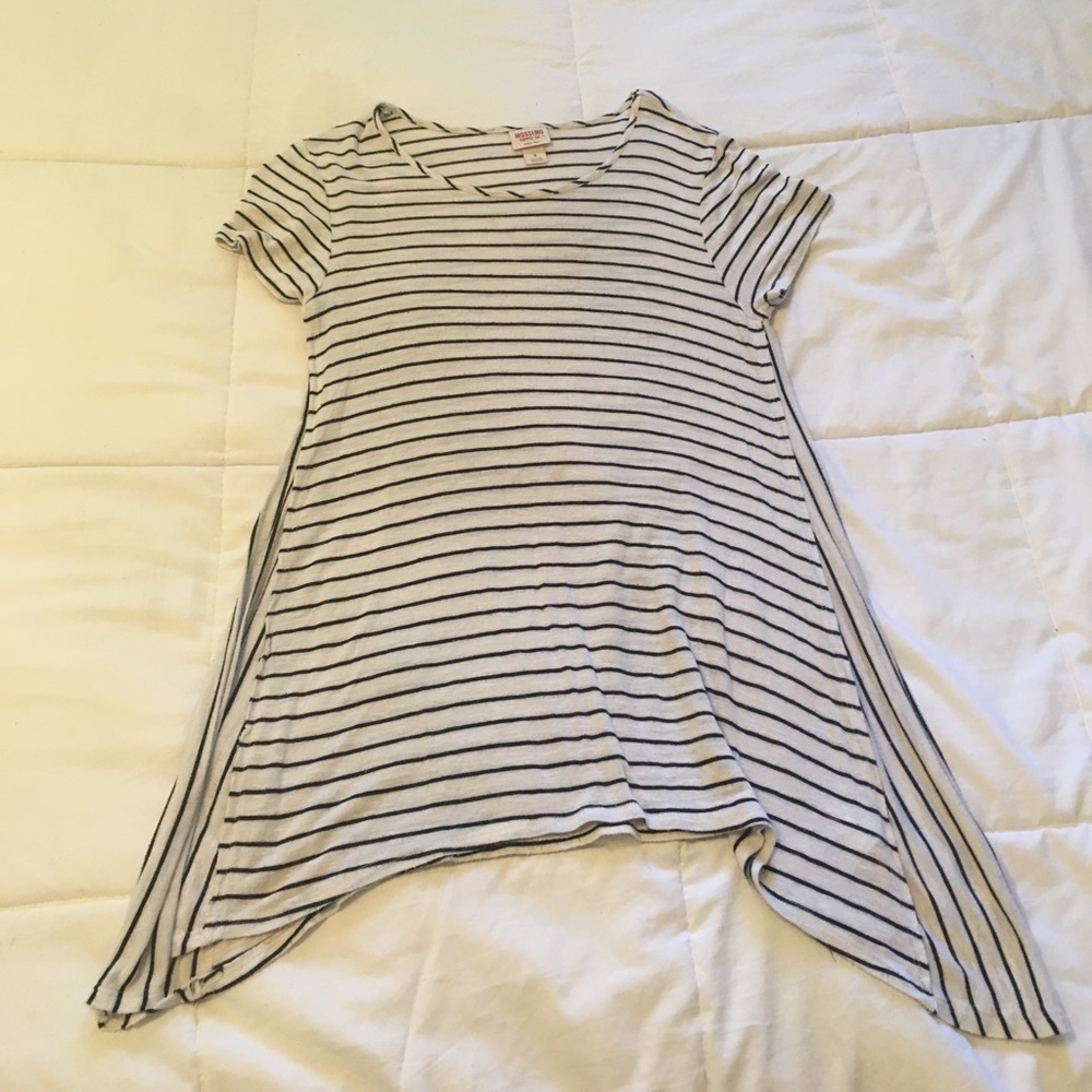Loose stripes shirt