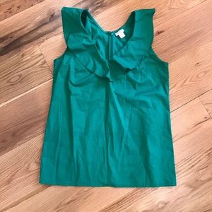 J.Crew sleeveless blouse